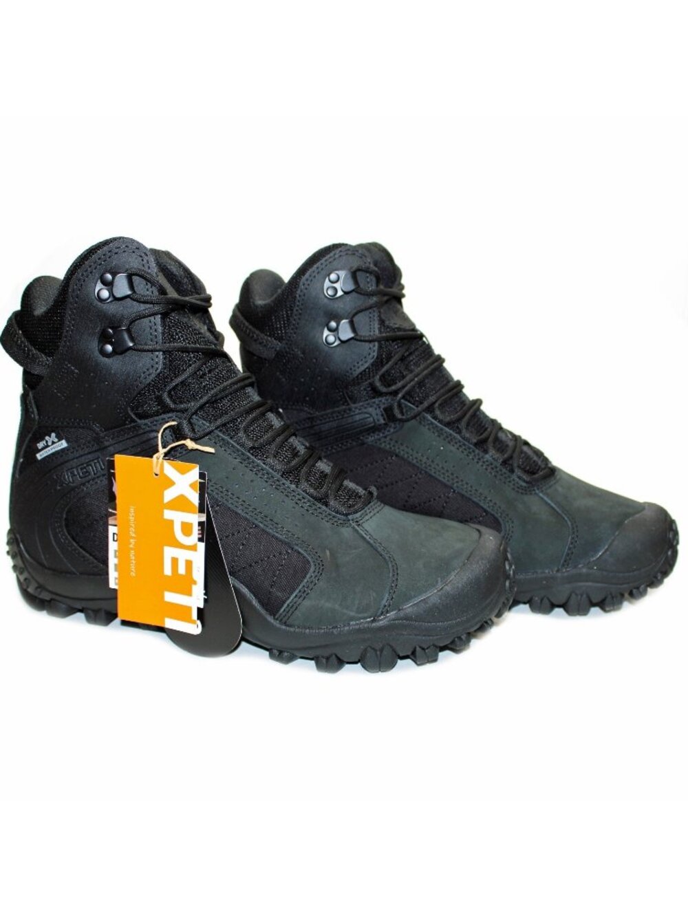XPETI Duty Men's Raptor Tactical Boots Black Size 11 Waterproof HRM171-110450